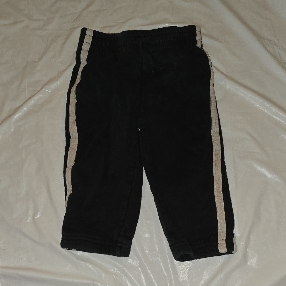 Jumping Beans  Boys Black and White Bottoms 18M